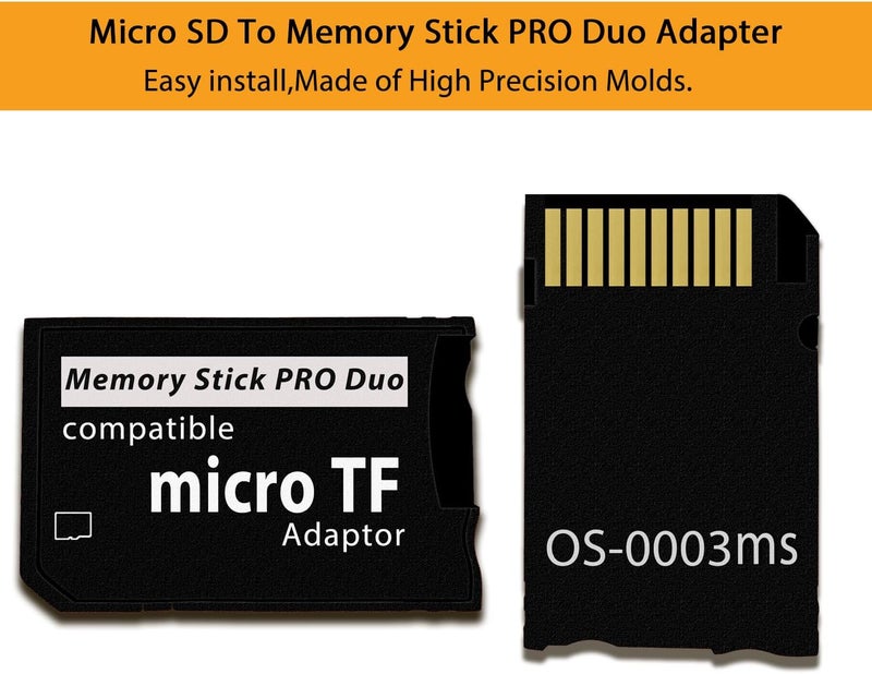 Sunloy PSP Memory Stick Adapter with 32GB Micro SD Card, Micro SD/SDHC/SDXC to Memory Stick PRO Duo MagicGate Card Compatible with PlayStation Portable, Camera, Handycam, Cell Phone & PSP 1000/2000/3000 - Image 4
